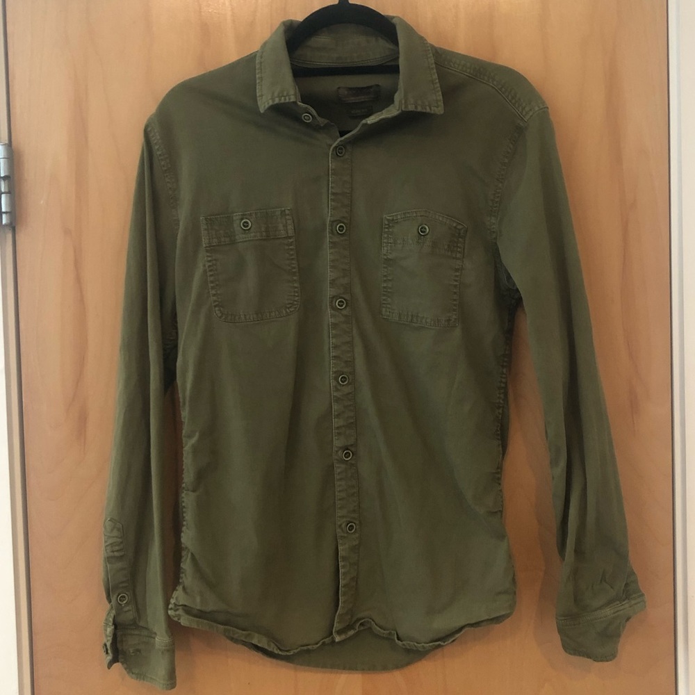 Zara Man Slim Fit Button Down Shirt or Jacket